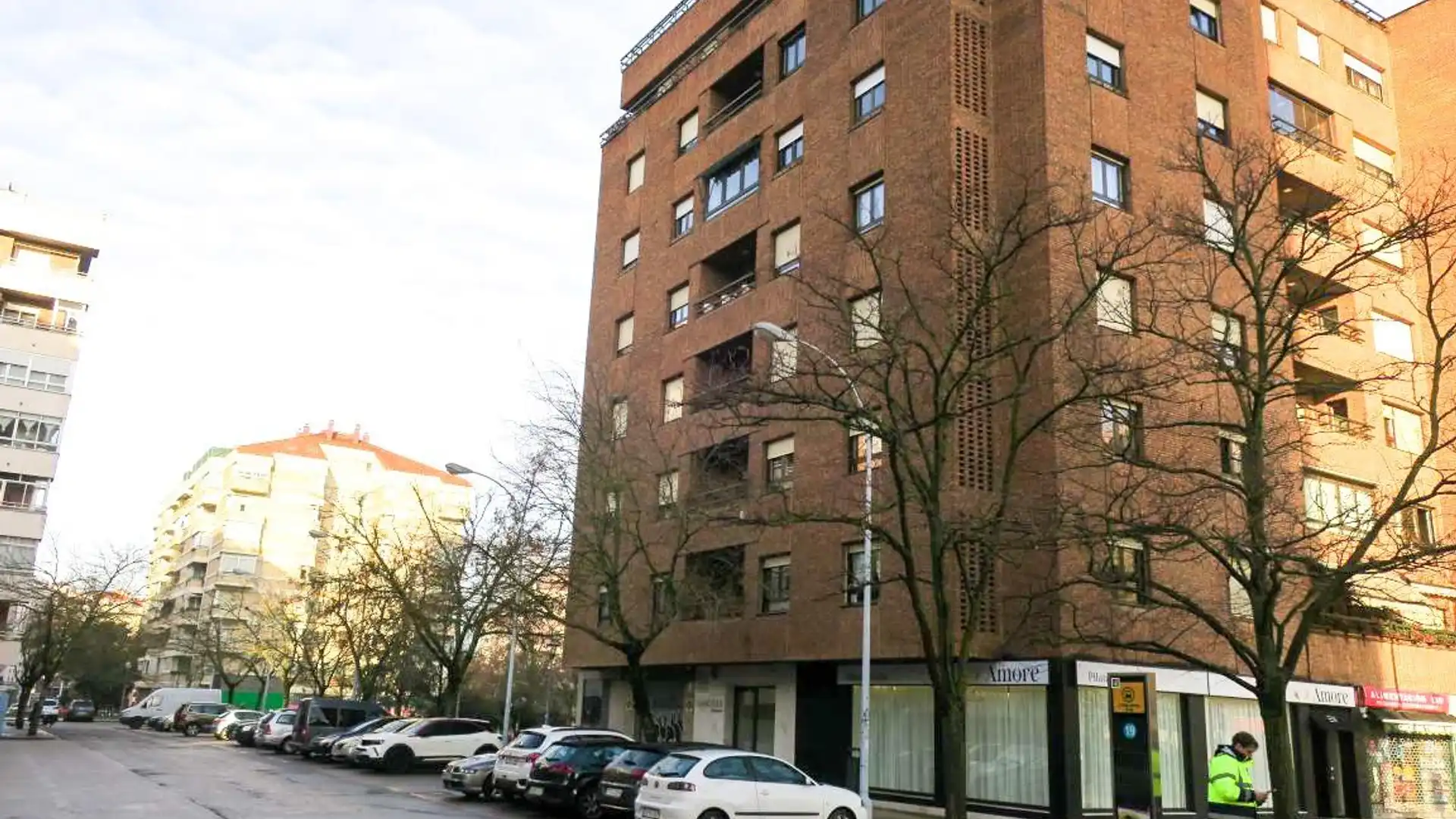 Exterior view of Garage for rent in  Pamplona / Iruña