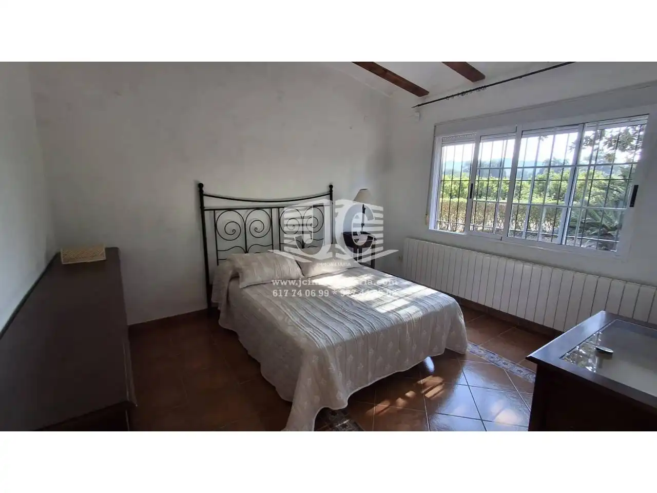 Bedroom of Flat for rent in Tortosa  with Heating, Terrace and Furnished
