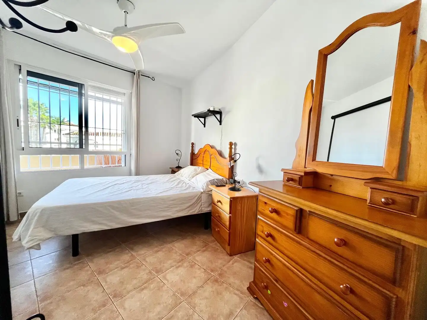 Bedroom of Apartments for rent in Orihuela  with Air Conditioner, Heating and Terrace