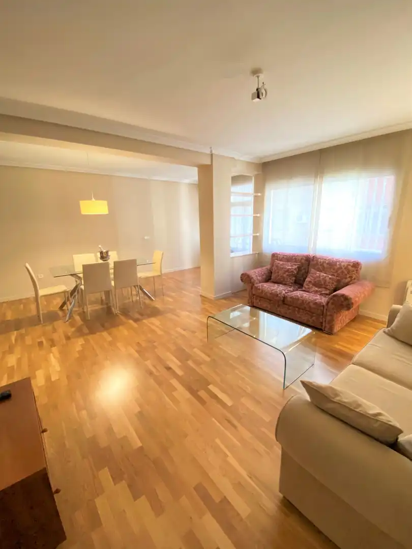 Sala d'estar de Pis de lloguer en Murcia amb Aire condicionat i Calefacció