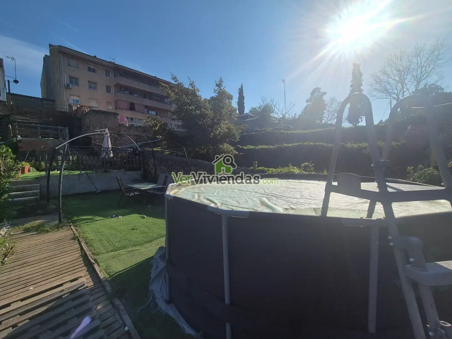 Jardín de Casa o chalet en venta en Vallirana con Aire acondicionado, Calefacción y Jardín privado