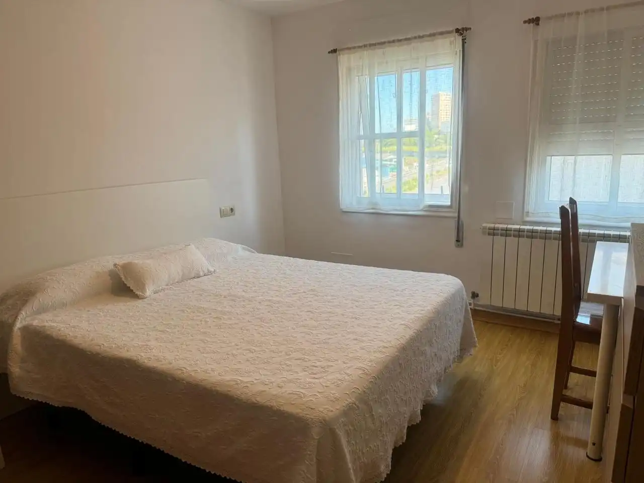 Bedroom of Flat for rent in A Coruña Capital   with Heating and Furnished