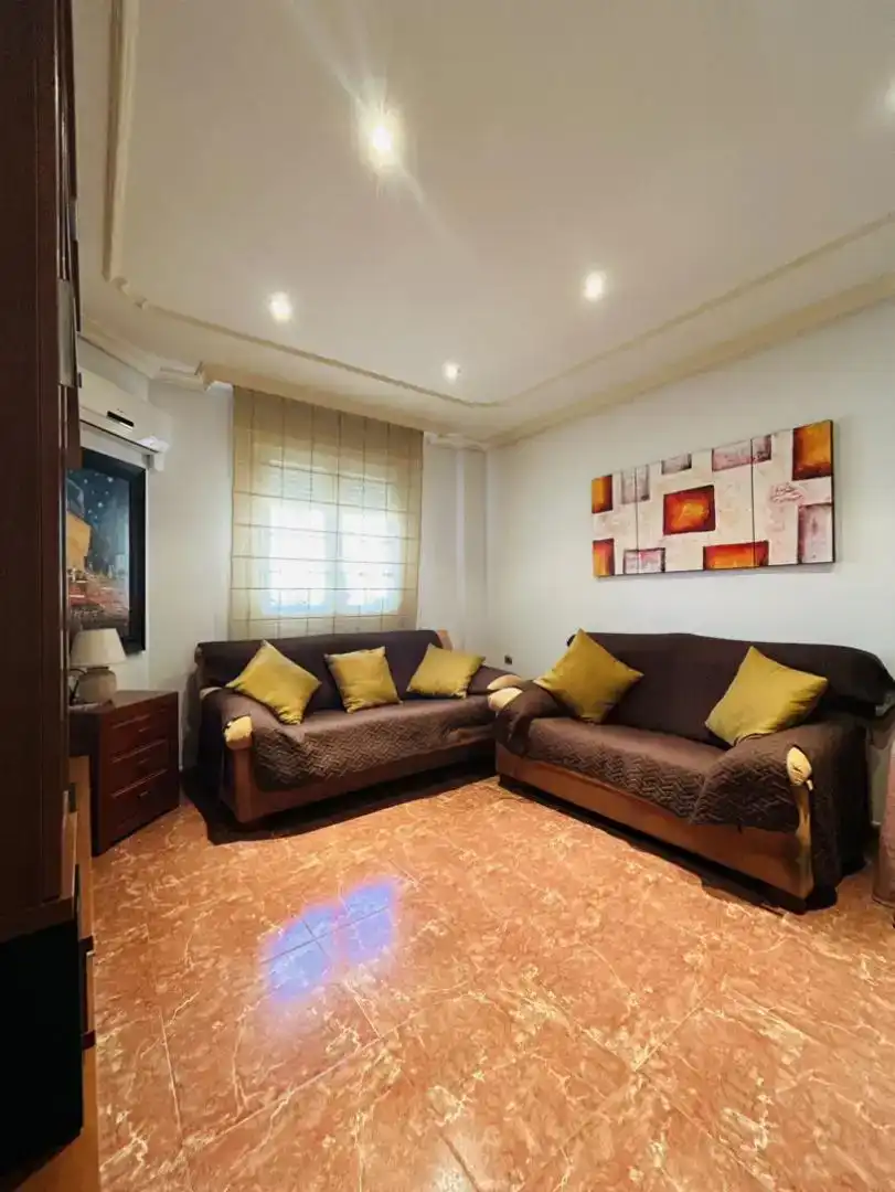 Sala d'estar de Casa o xalet en venda en Huércal de Almería amb Aire condicionat i Balcó