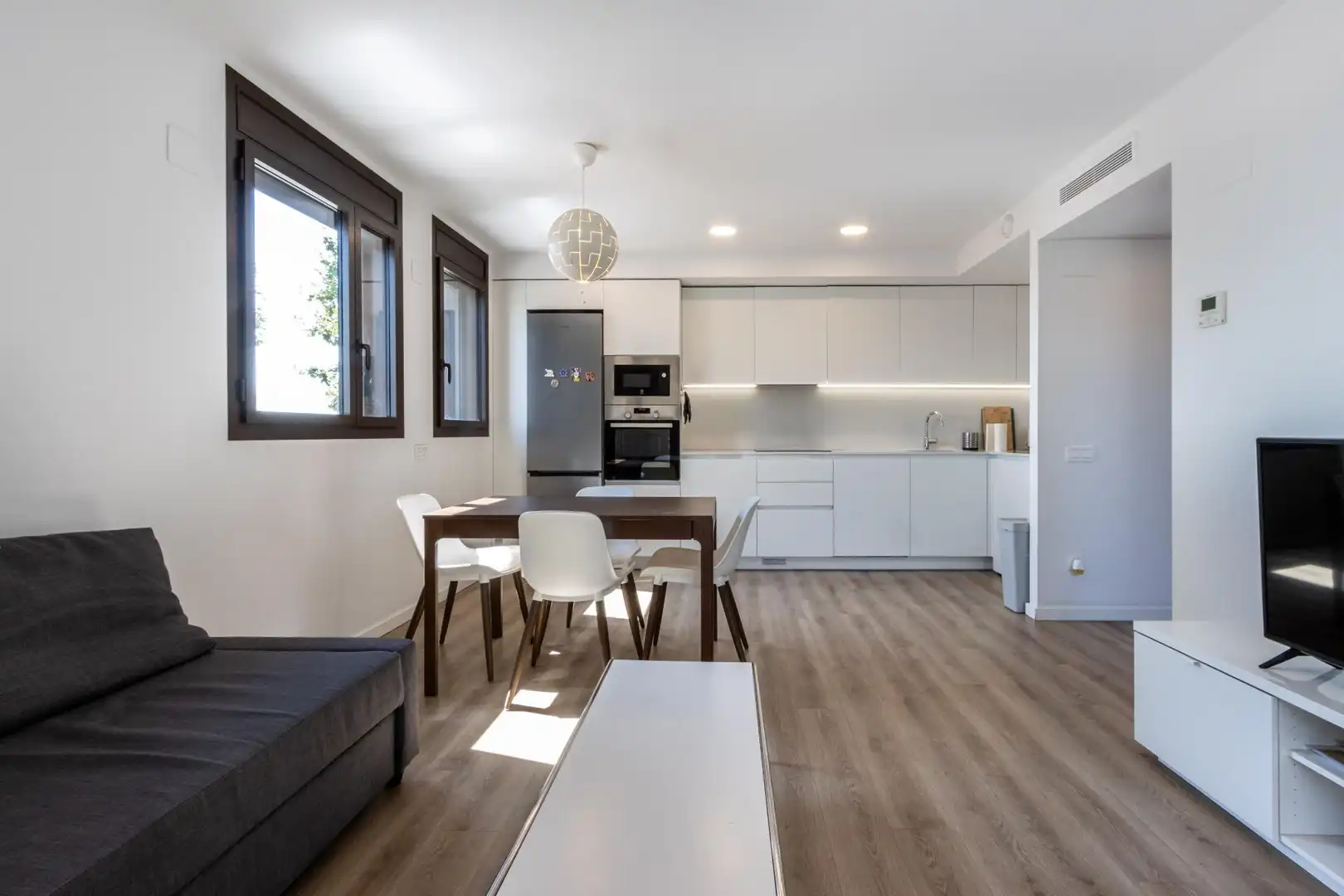 Kitchen of Flat for sale in Sabadell  with Heating, Terrace and Community pool