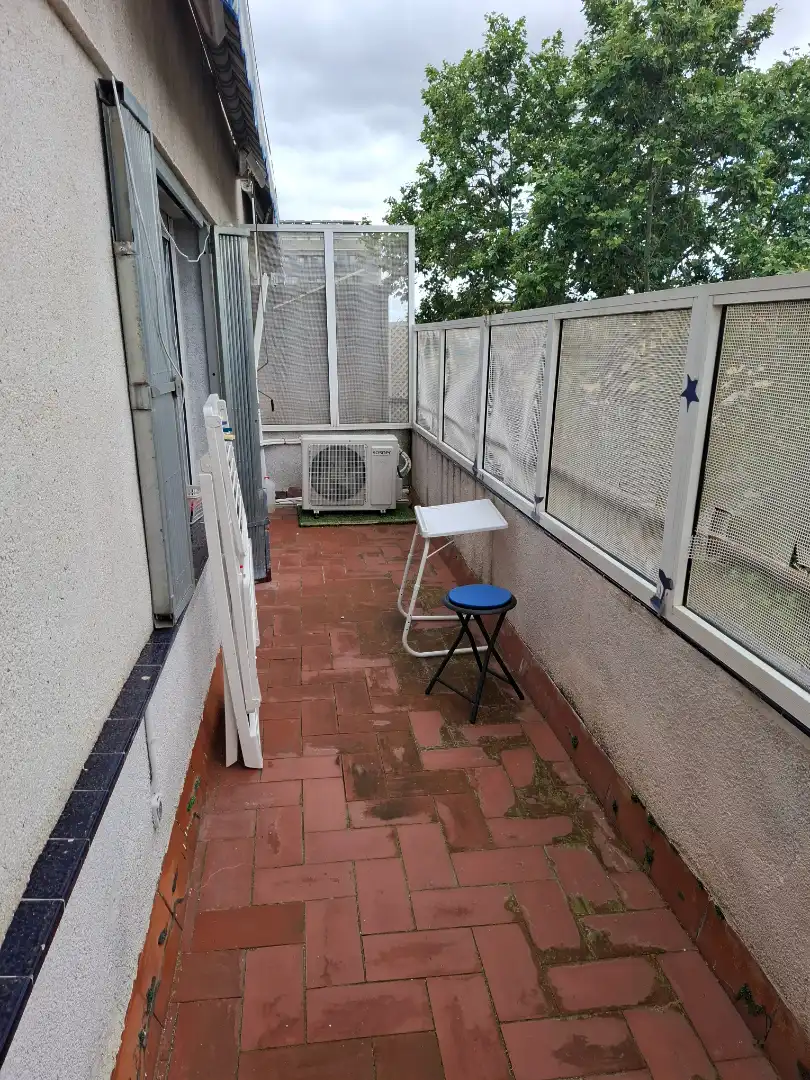 Terraza de Ático en venta en Badalona con Aire acondicionado, Calefacción y Horno