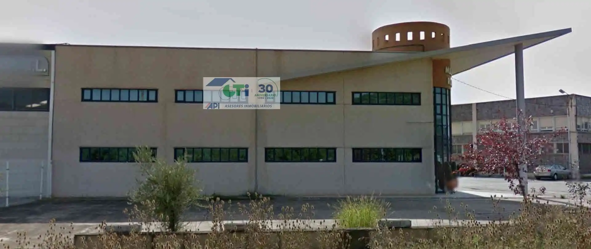 Vista exterior de Nave industrial en venta en Nájera