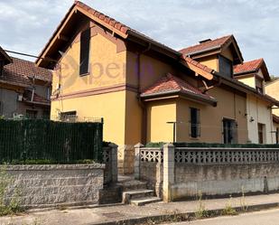 Exterior view of Single-family semi-detached for sale in Langreo  with Heating