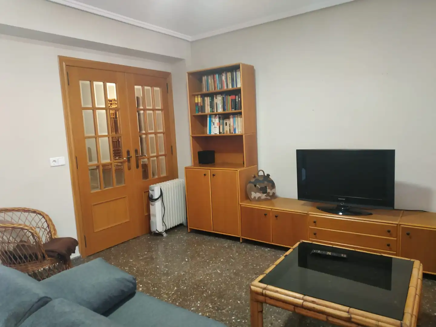 Sala de estar de Piso de alquiler en Valencia con Amueblado, Horno y Lavadora