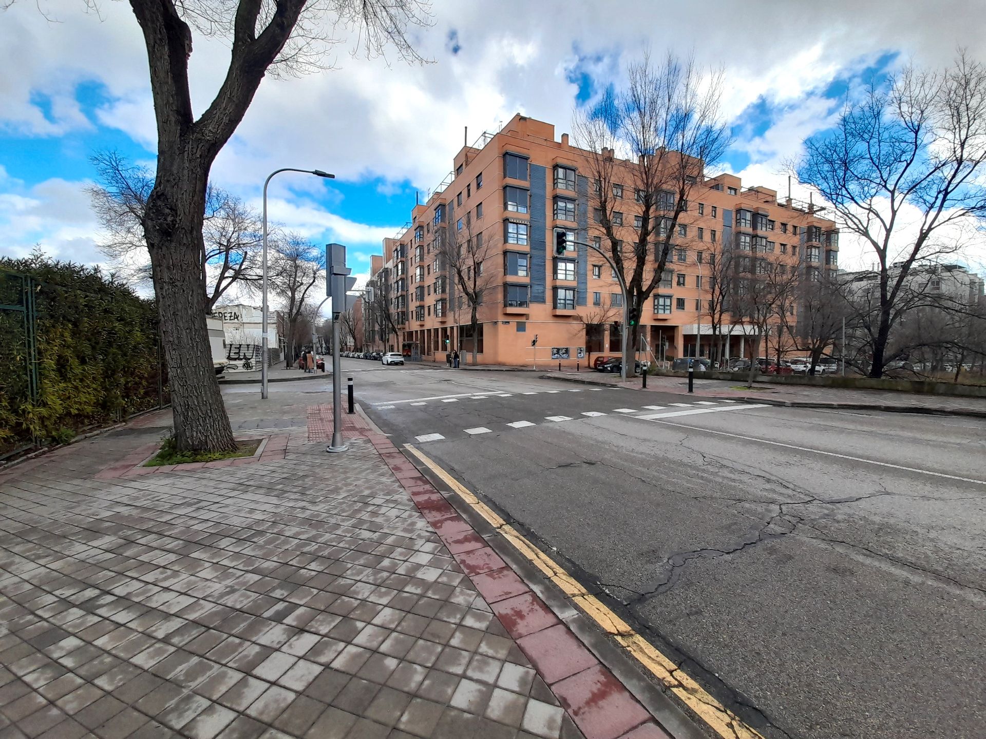 Exterior view of Flat to rent in  Madrid Capital  with Air Conditioner, Heating and Parquet flooring