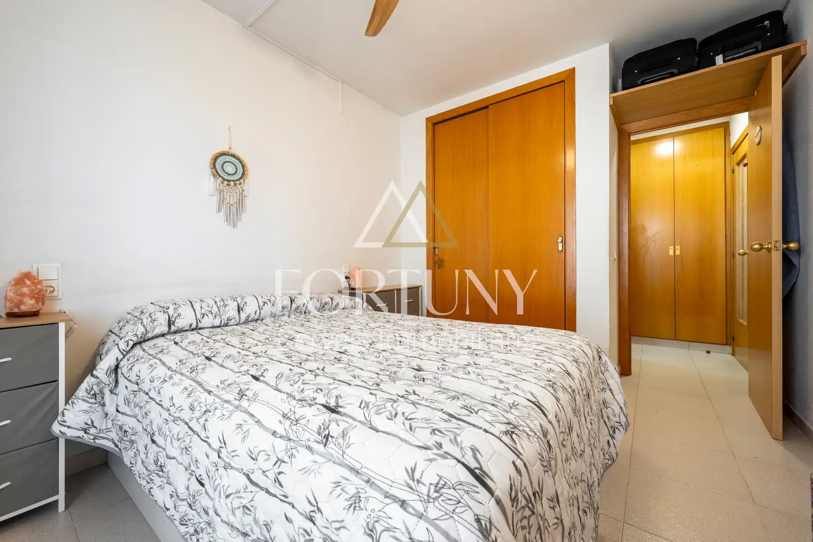 Bedroom of Flat for sale in Vinyols i els Arcs  with Air Conditioner, Swimming Pool and Balcony