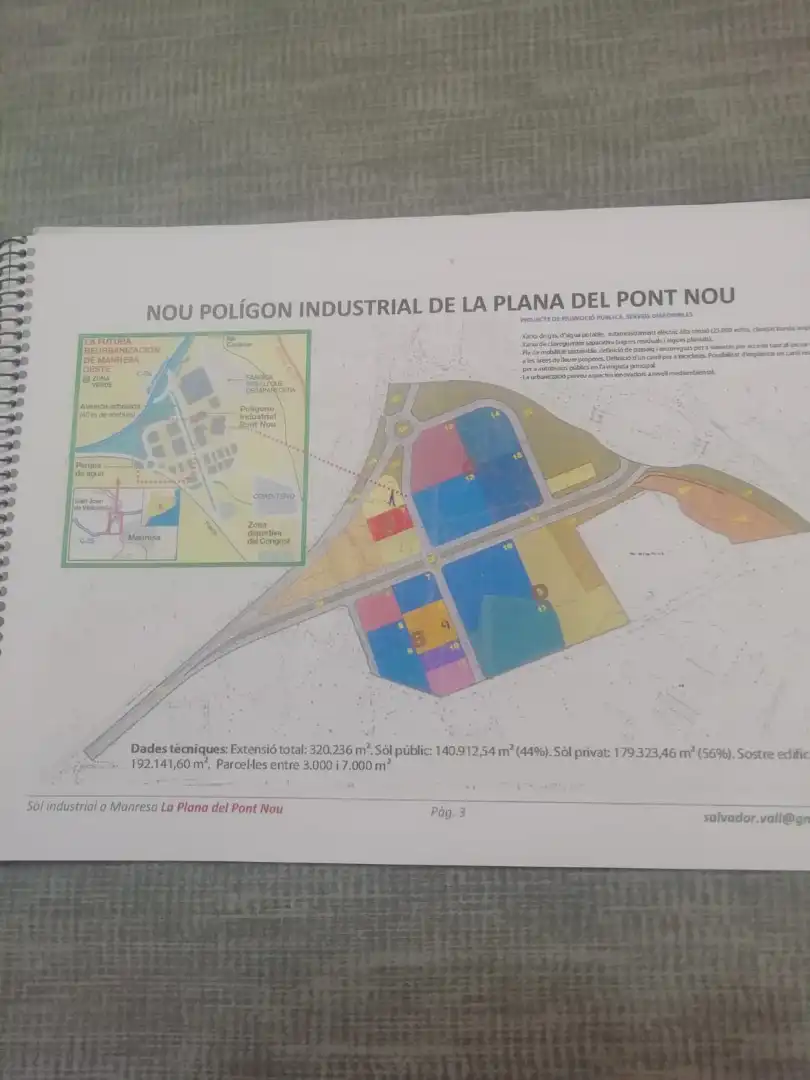 Industriegrundstück zum Verkauf in Pont Nou de Manresa, imagen 2