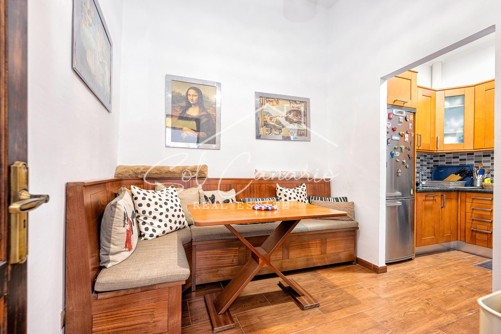 Comedor de Casa adosada en venta en Agüimes con Aire acondicionado y Terraza