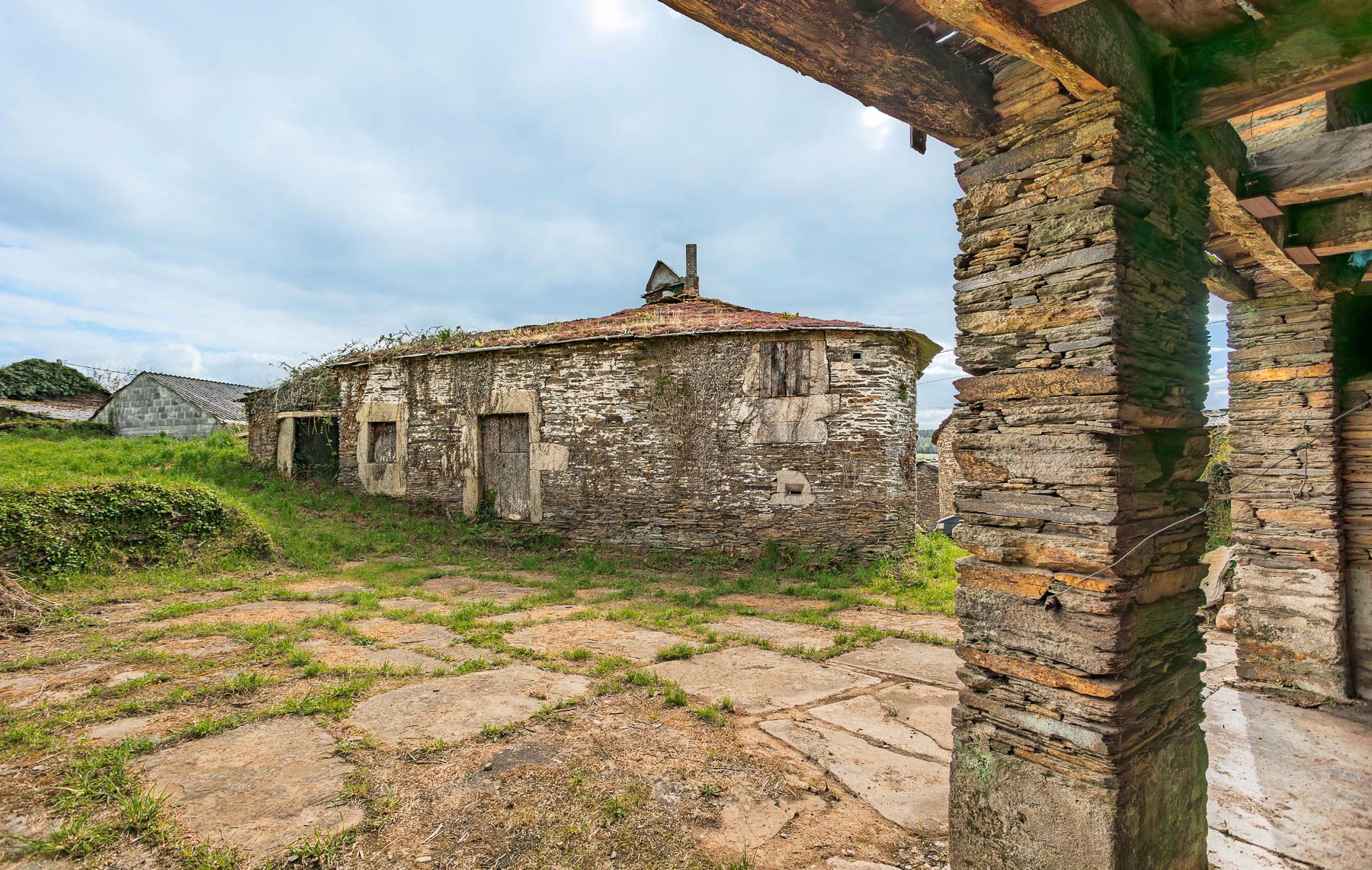 Vista exterior de Finca rústica en venta en Lugo Capital