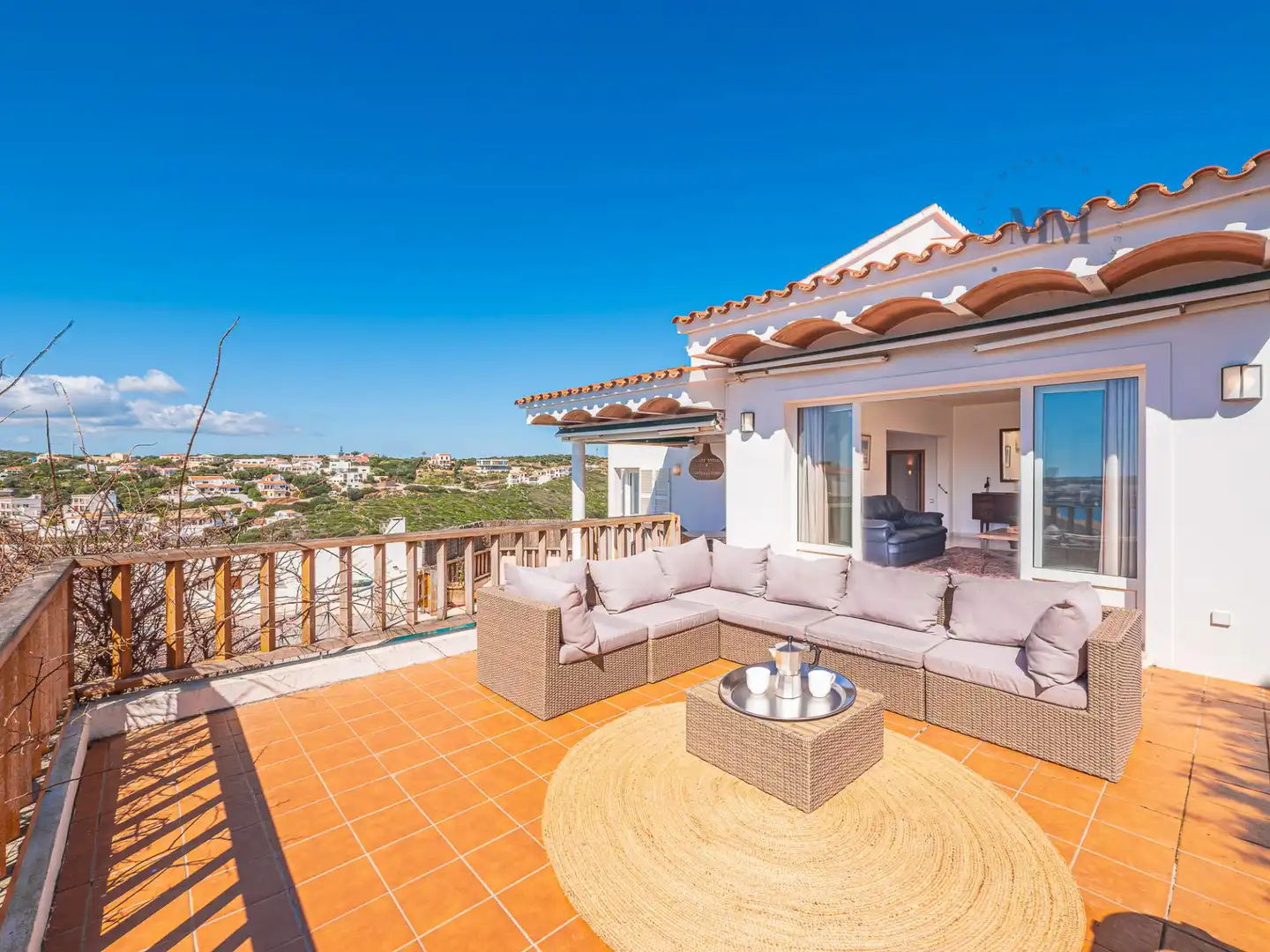 Terrasse von Haus oder Chalet zum Verkauf in Maó - Mahón mit Klimaanlage, Privatgarten und Terrasse
