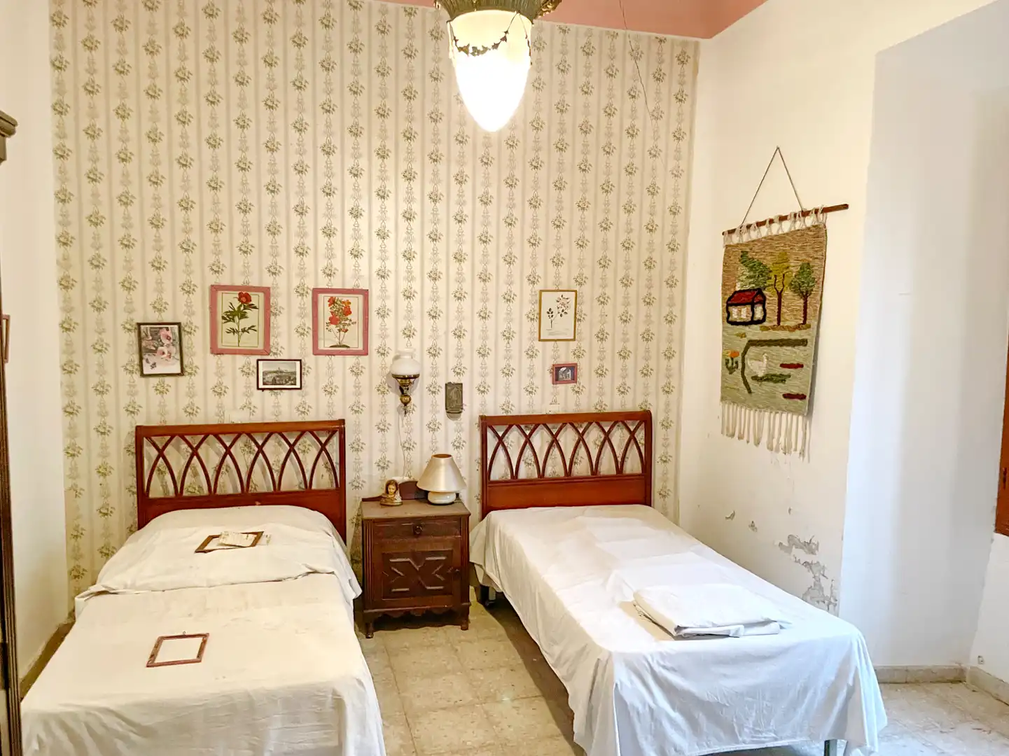 Bedroom of Houses for sale in Santa María de los Llanos  with Heating, Private garden and Terrace