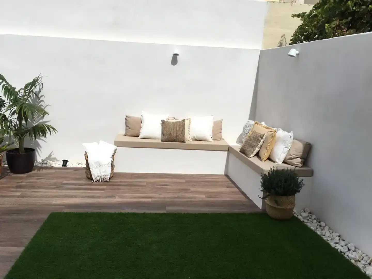 Terrassa de Casa adosada en venda en Ibi amb Aire condicionat, Jardí privat i Parquet