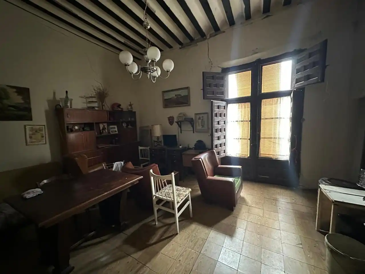 Sala d'estar de Casa o xalet en venda en Pastrana amb Calefacció i Traster