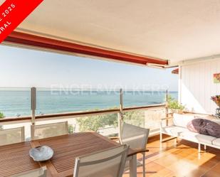 Terrassa de Apartament de lloguer en Sant Vicenç de Montalt amb Calefacció, Jardí privat i Terrassa
