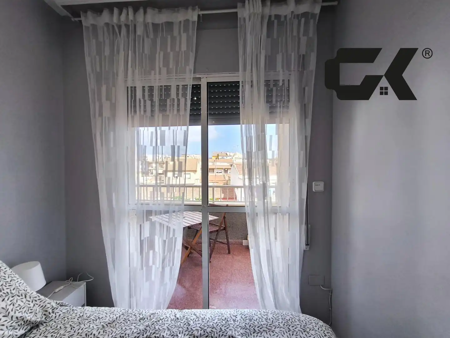 Bedroom of Flat for share in San Javier  with Air Conditioner