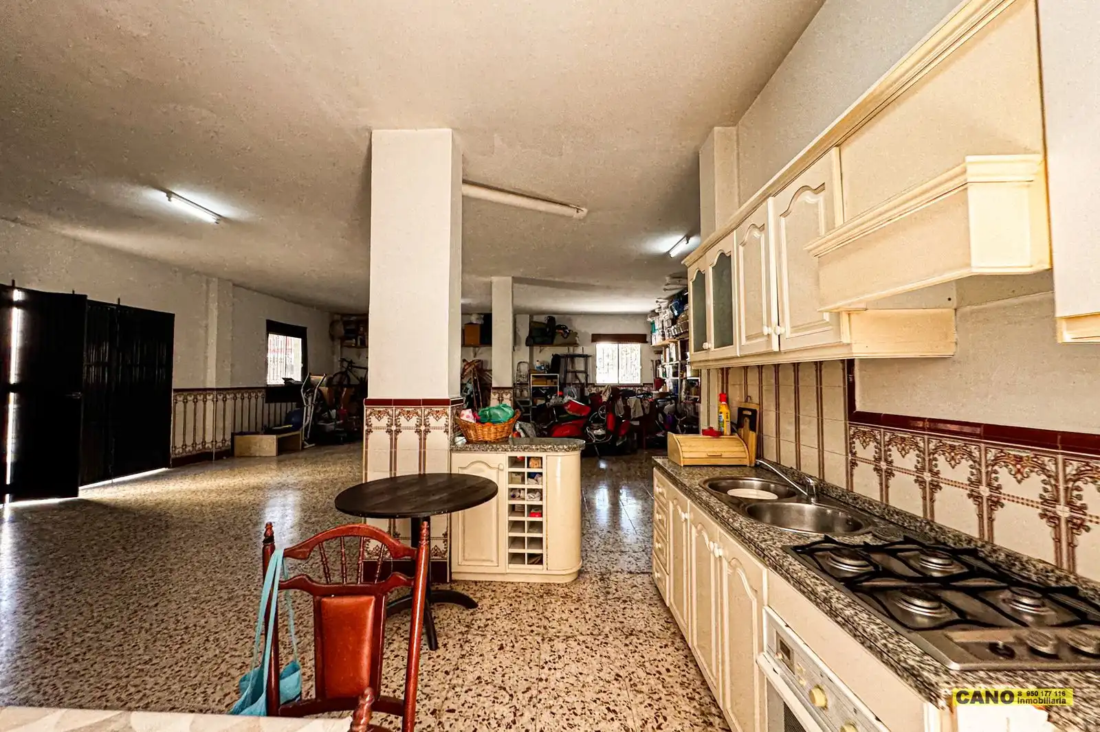 Cuina de Casa o xalet en venda en Huércal de Almería amb Aire condicionat, Calefacció i Terrassa