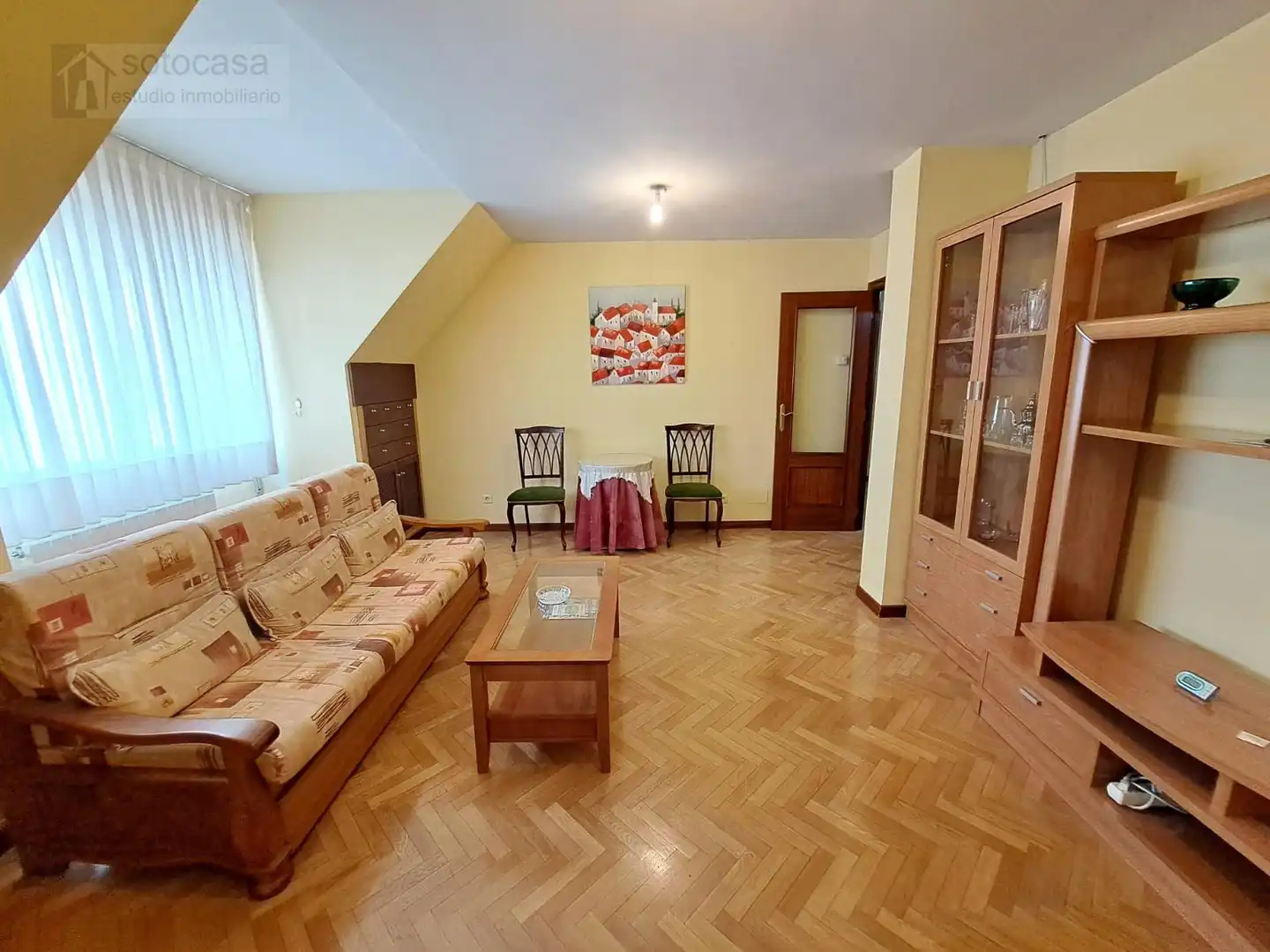 Living room of Flat for rent in Valladolid  with Heating and Furnished