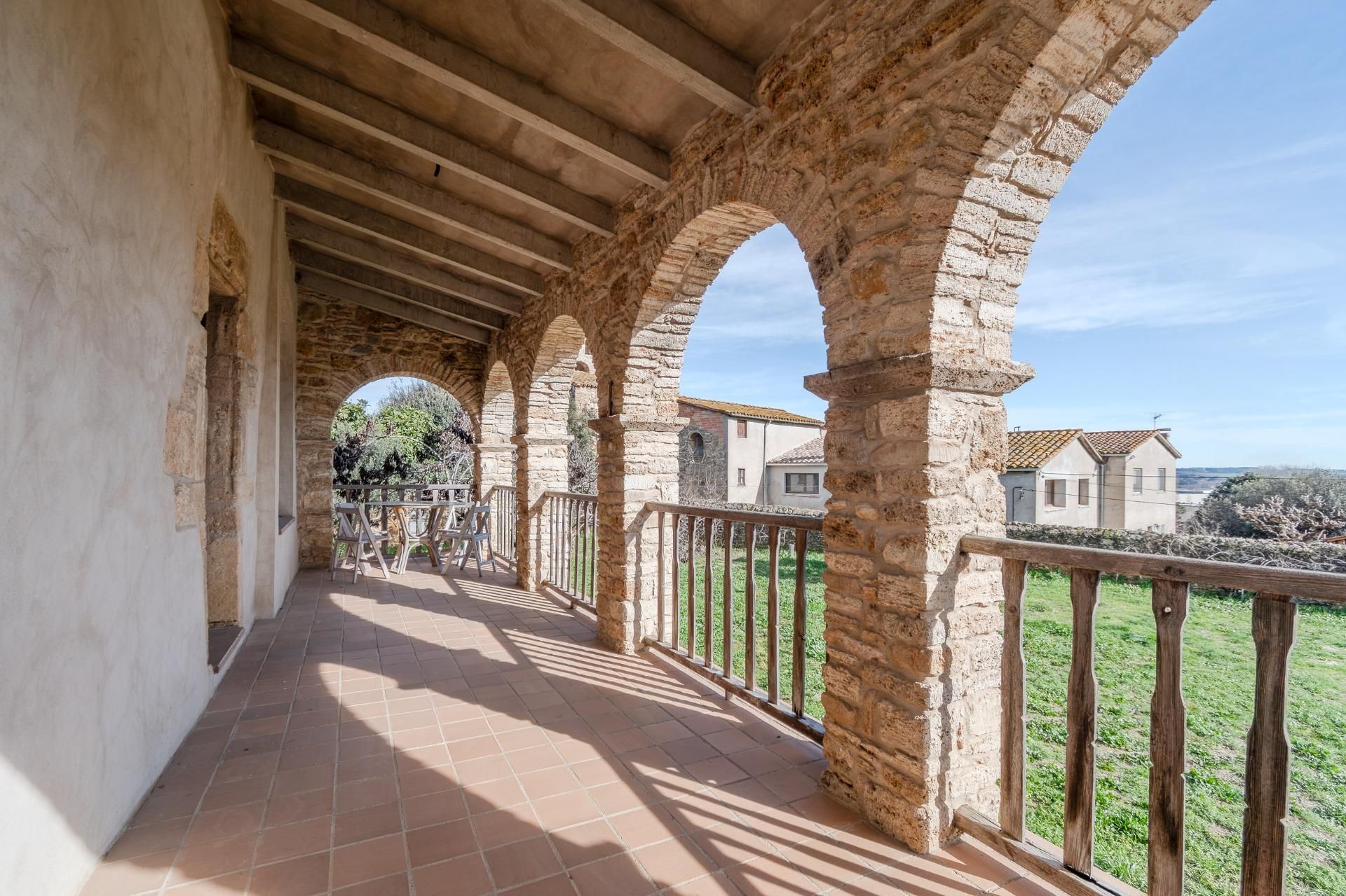 Terrassa de Finca rústica en venda en Cornellà del Terri amb Jardí privat, Terrassa i Traster