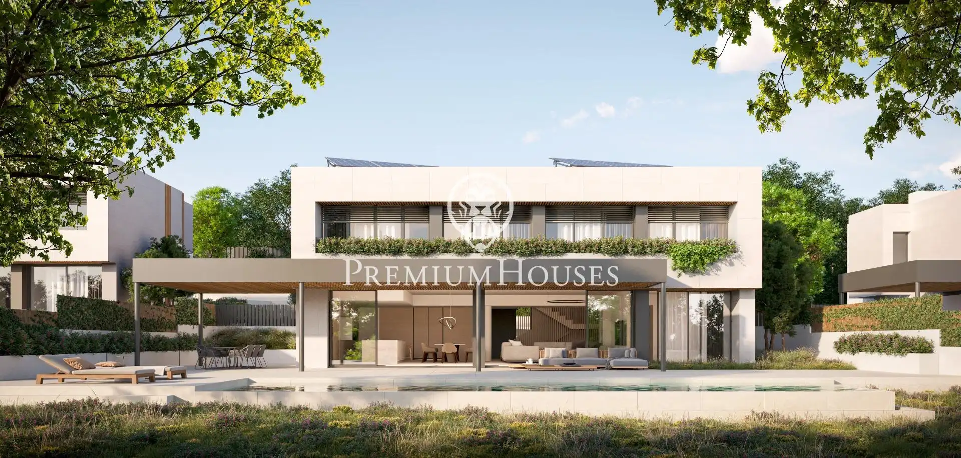 Exterior view of Houses for sale in Sant Andreu de Llavaneres  with Air Conditioner, Heating and Private garden
