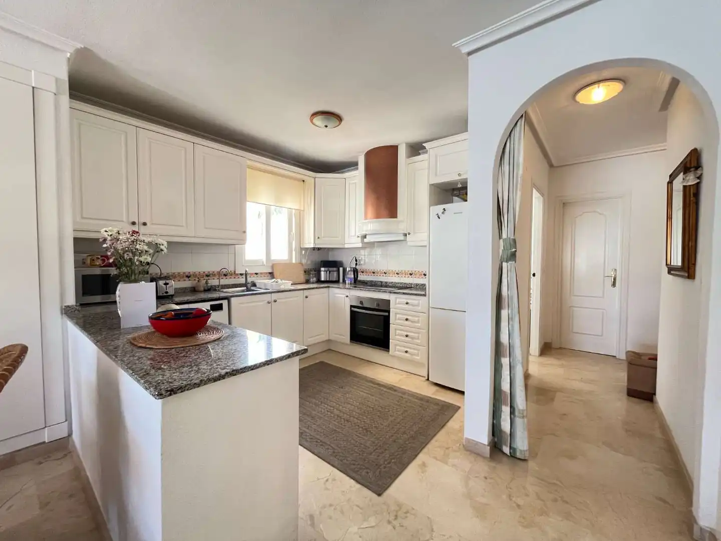 Kitchen of Apartments for sale in Orihuela  with Air Conditioner, Terrace and Swimming Pool