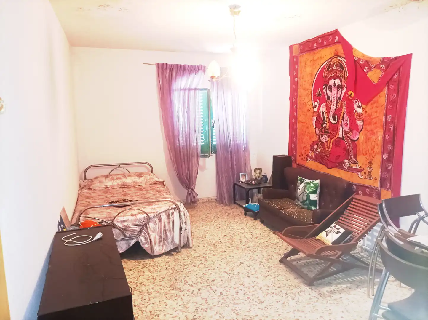 Sala de estar de Casa o chalet en venta en Escalona con Calefacción, Piscina y Amueblado