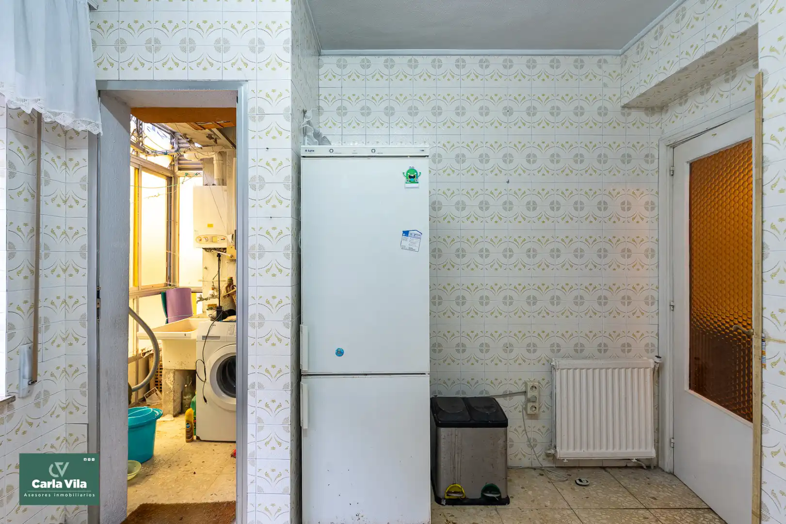Cocina de Piso en venta en Lugo con Calefacción, Jardín privado y Parquet