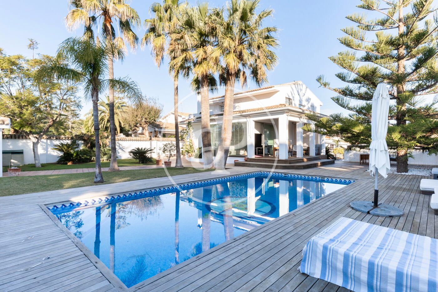 Swimming pool of House or chalet for sale in Náquera  with Air Conditioner, Heating and Private garden