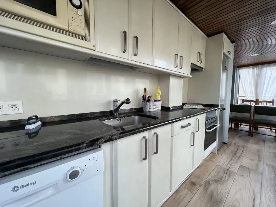 Cocina de Piso de alquiler en Zarautz con Calefacción y Balcón
