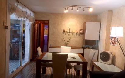 Dining room of Flat for sale in  Barcelona Capital  with Heating, Terrace and Balcony