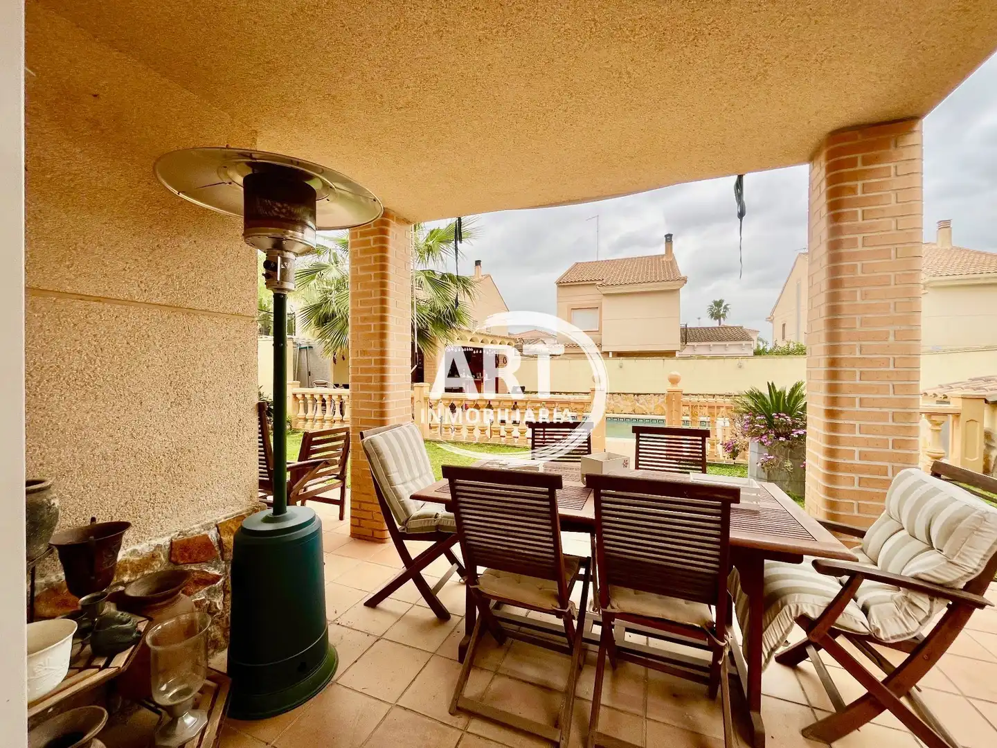 Garden of Houses for sale in L'Eliana  with Air Conditioner, Heating and Private garden