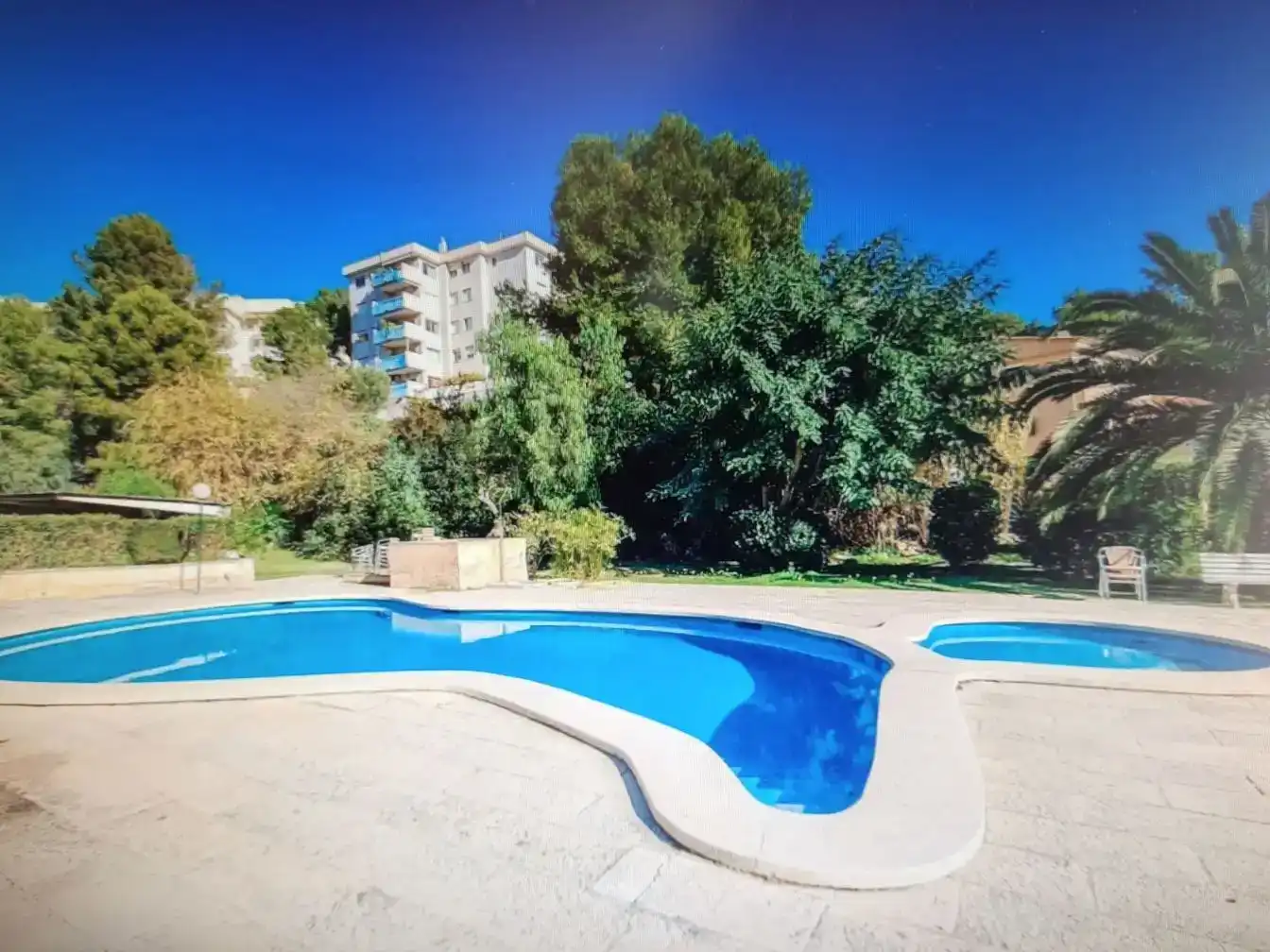 Schwimmbecken von Wohnung zur Miete in Cas Català - Illetes