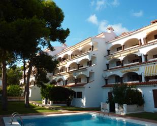 Exterior view of Duplex for sale in Alcalà de Xivert  with Air Conditioner, Heating and Private garden
