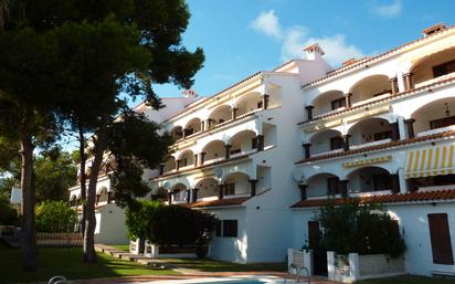Exterior view of Duplex for sale in Alcalà de Xivert  with Air Conditioner, Heating and Private garden
