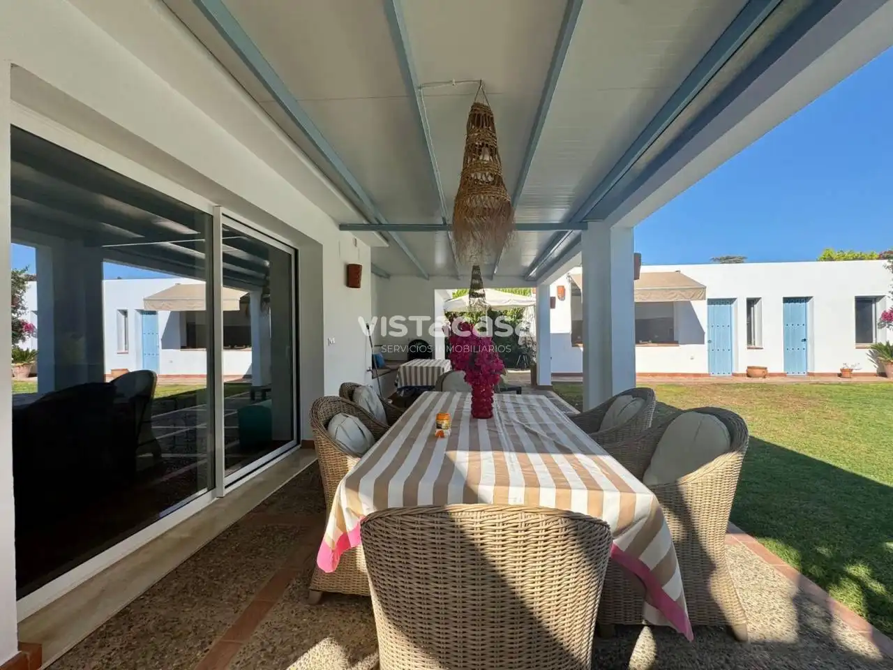 Terrassa de Casa o xalet de lloguer en Carmona amb Aire condicionat, Calefacció i Jardí privat