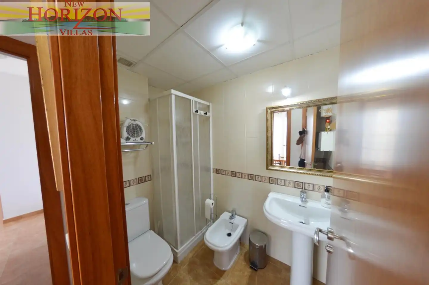 Bathroom of Flat for sale in Albox  with Air Conditioner, Terrace and Furnished