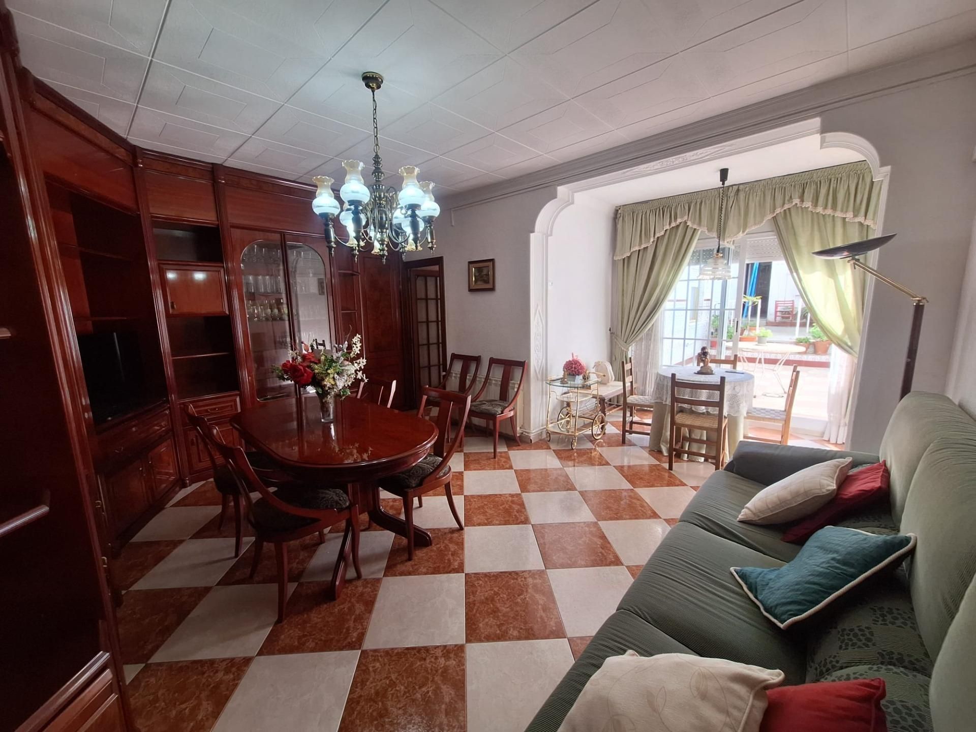 Dining room of Houses for sale in Sabadell  with Air Conditioner, Terrace and Furnished