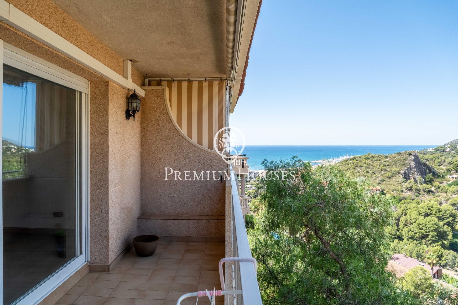 Terrace of Single-family semi-detached for sale in Sitges  with Air Conditioner, Heating and Private garden