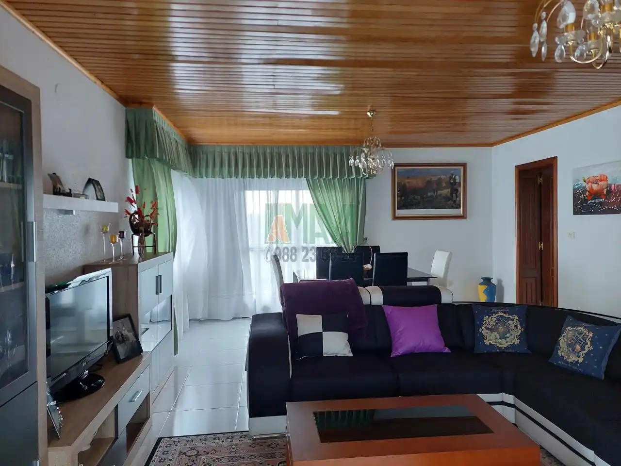 Sala de estar de Casa o chalet en venta en Maceda con Calefacción, Jardín privado y Parquet
