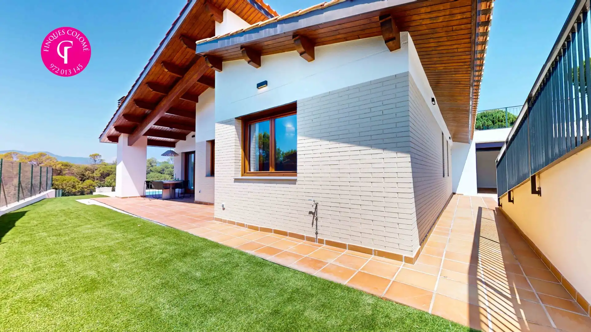 Terrace of Houses for sale in Sant Julià de Ramis  with Air Conditioner, Heating and Terrace