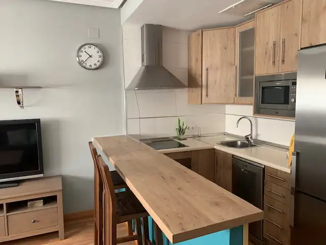 Cocina de Piso de alquiler en Puertollano con Aire acondicionado, Calefacción y Terraza