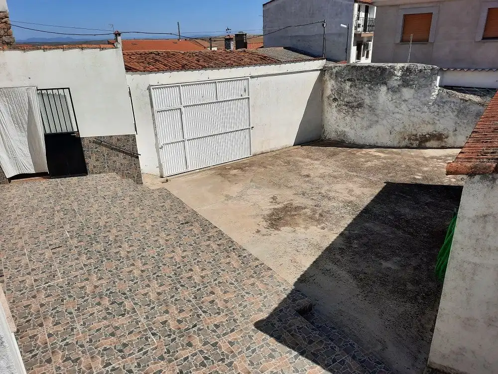 Terrace of Flat for sale in Mata de Alcántara  with Furnished