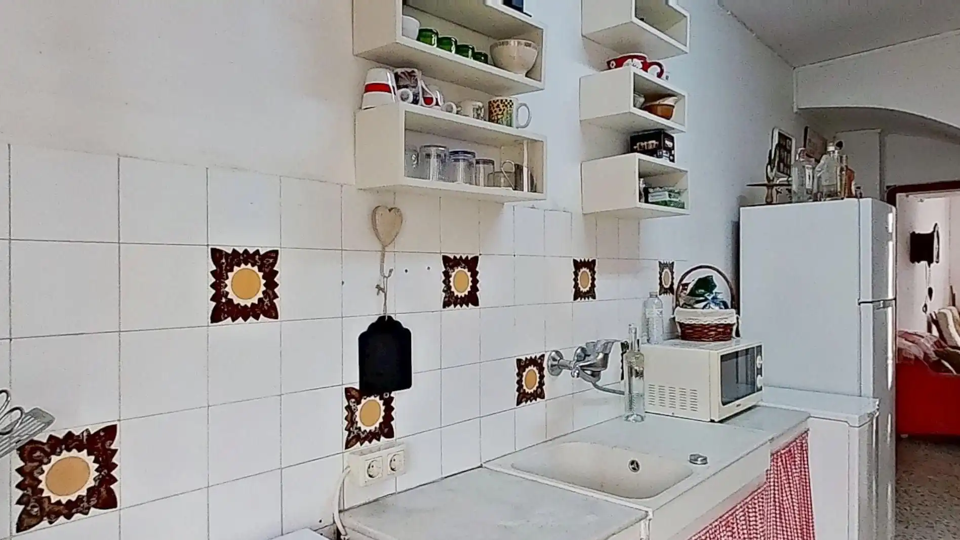 Küche von Country house zum Verkauf in Beniardà mit Heizung und Terrasse