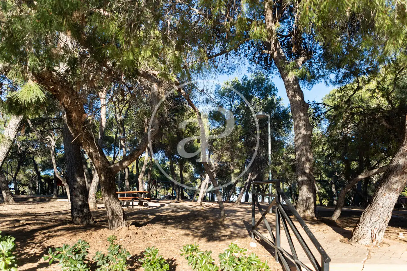 Jardín de Piso de alquiler en Paterna con Aire acondicionado, Calefacción y Terraza