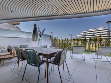 Wohnung mit Pool zum Verkauf in Avenida Mar de Alborán Habitat Alborán Bora