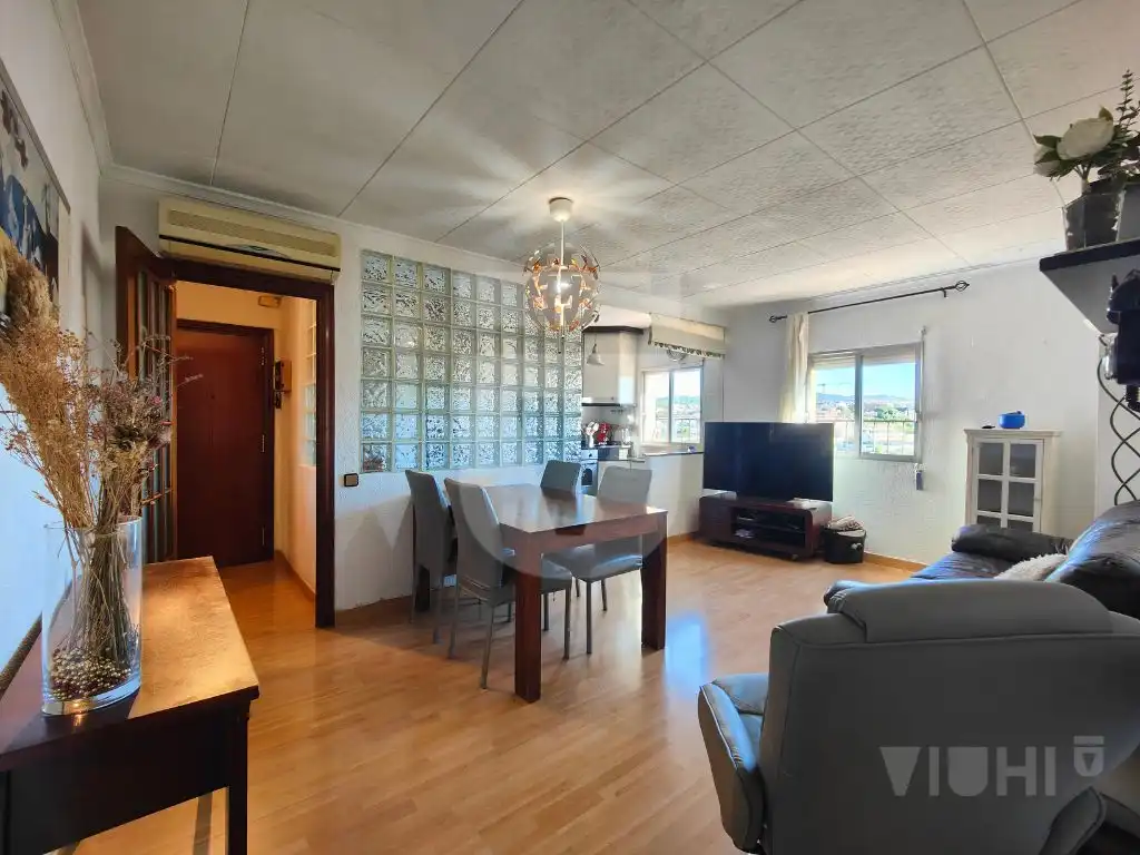 Dining room of Attic for sale in Montgat  with Air Conditioner, Heating and Parquet flooring