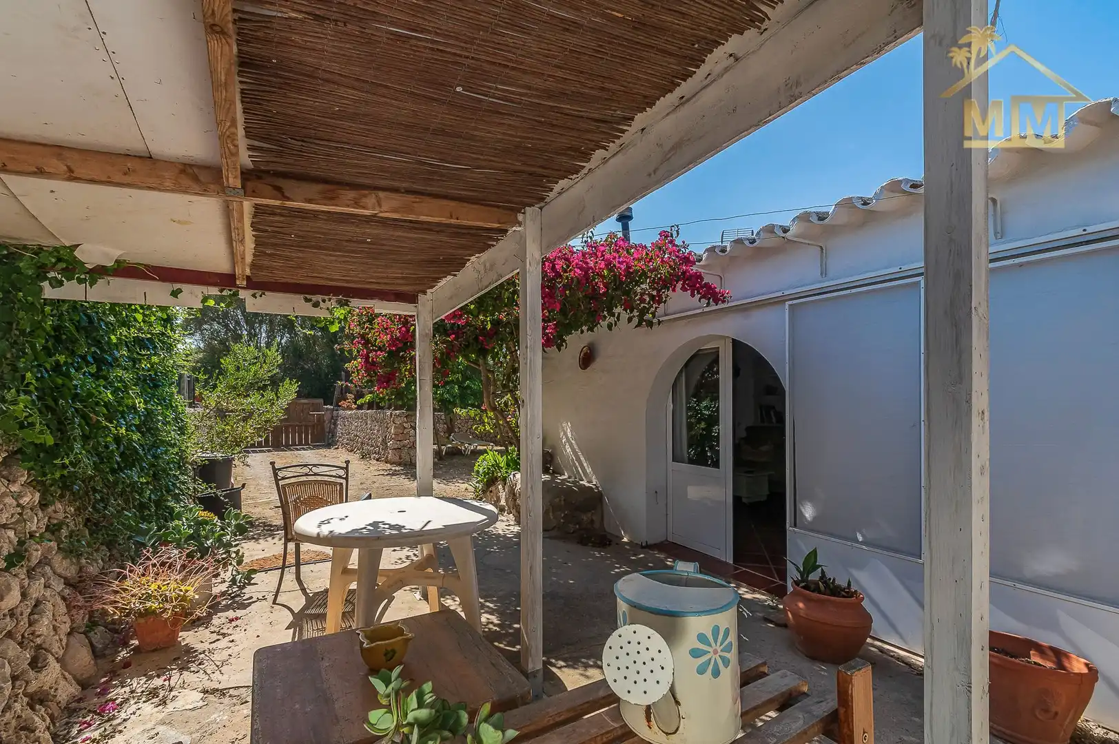 Jardín de Casa o chalet en venta en Es Castell con Aire acondicionado, Calefacción y Jardín privado